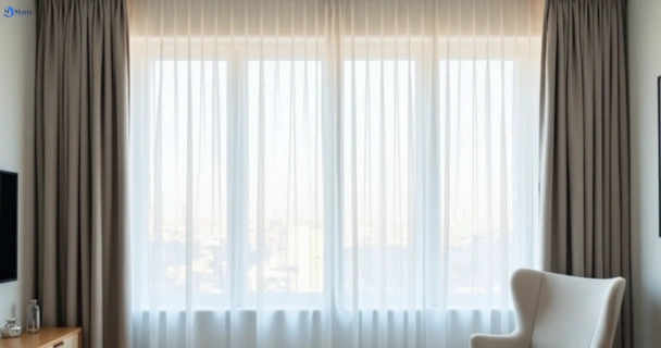 Freshly steam cleaned curtains in warrandyte-vic QLD
